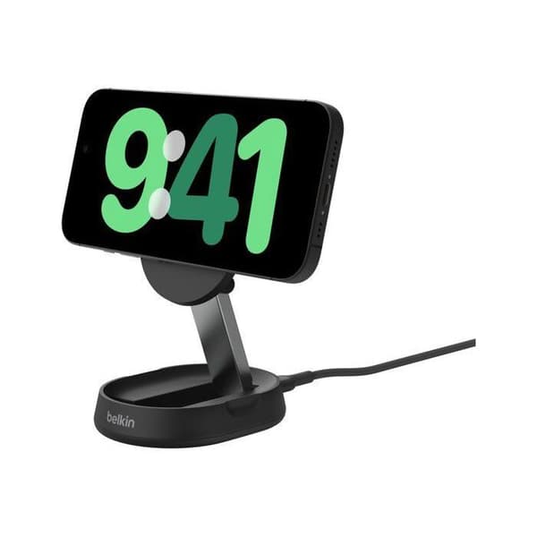 BELKIN Magnetic Charging Stand - Qi2 - 15W - Black