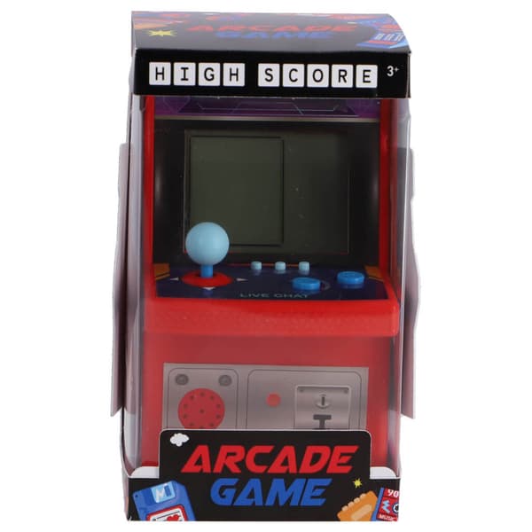 Assorted Arcade Game - Retro Brickgame Machines in Red and Blue