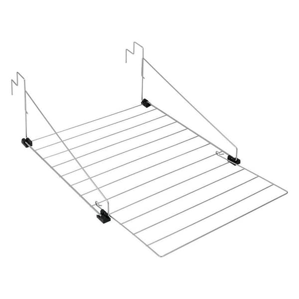 Metaltex The Hague Drying Rack 9 m Drying Length Silver-Grey/Black