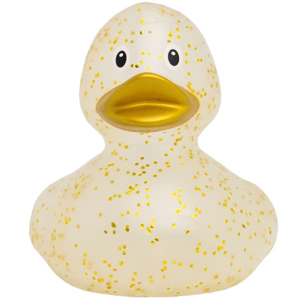 Lilalu Rubber Duck Golden Glitter