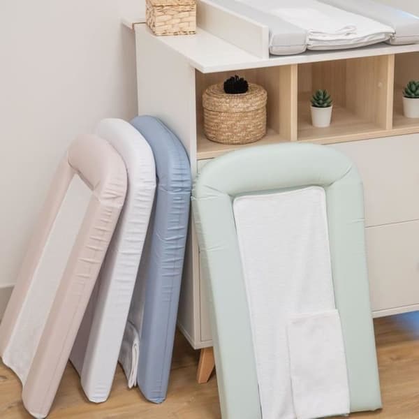 PVC Changing Mat with 2 Removable Sponges - Comfort - 42x70 cm - Cloud
