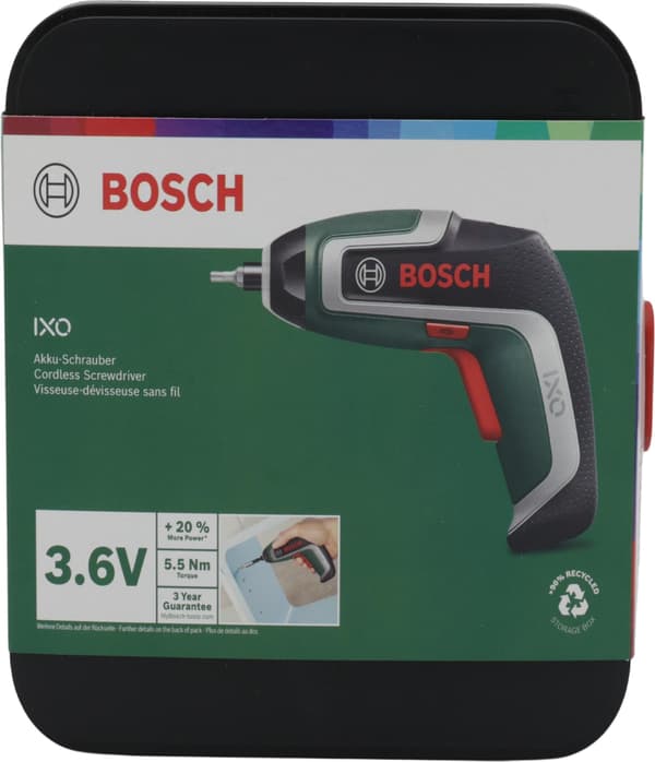 Bosch IXO VII - Cordless Screwdriver - 3.6 V (06039E0000)