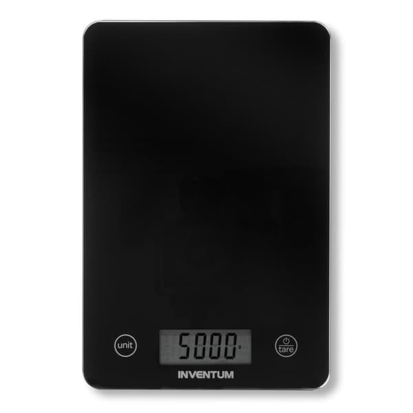 Inventum WS305B Digital Kitchen Scale Black/Glass