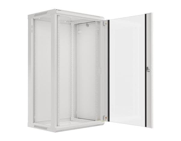 Lanberg Rack Cabinet 22U Wall Mounted Grey WF01-6422-10S