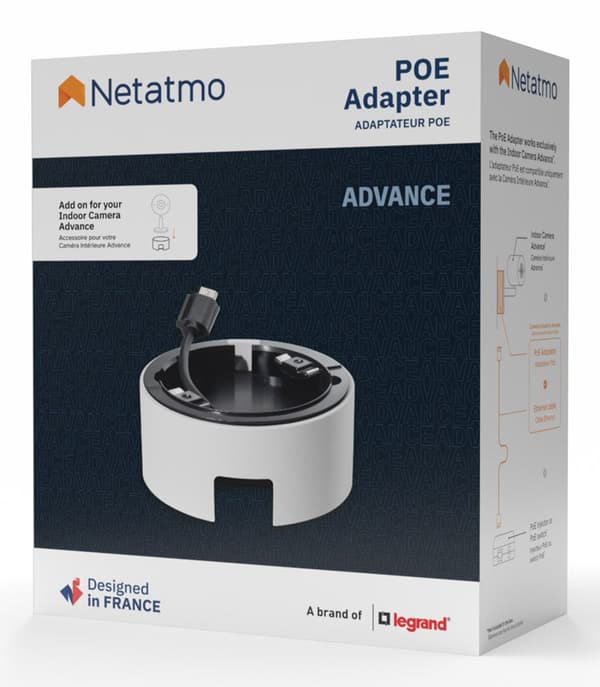 Netatmo PoE Adapter NPC-POE-W White for Network Cameras