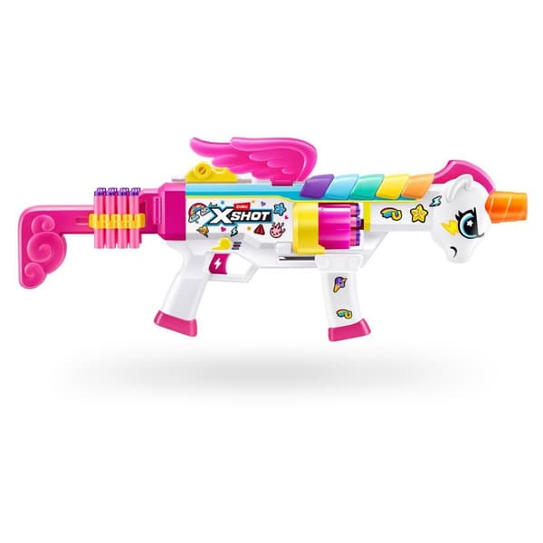 Zuru X-Shot Blastercorn Rizz Master + 24 Darts + Light