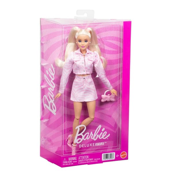 Barbie Deluxe Style Denim Jacket Pink