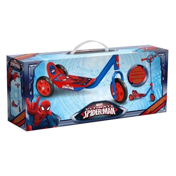 STAMP 3-Wheel Scooter SPIDERMAN for Boys 2+