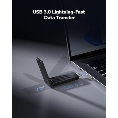 CUDY WU5400 USB Wi-Fi Adapter AC1300
