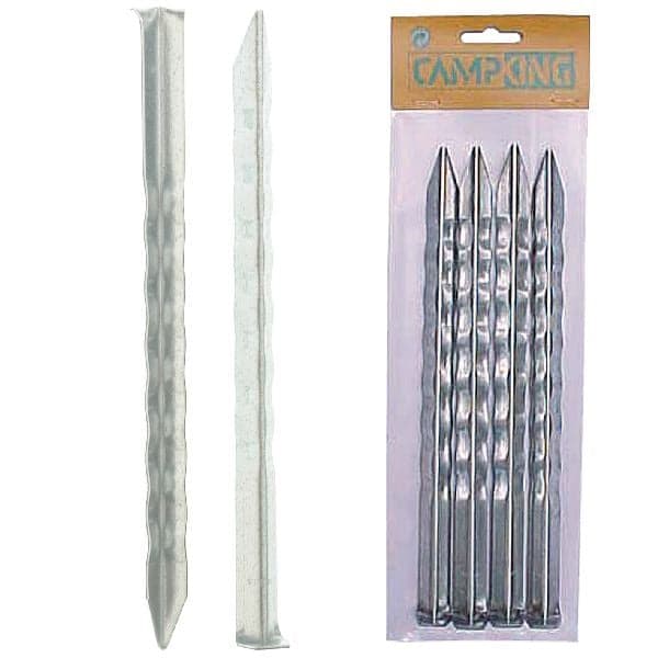 Campking 10 Serrated Tent Pegs 24 cm