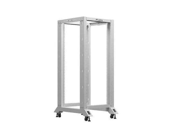 Lanberg Open Rack 19-inch 27U 600x800 Gray