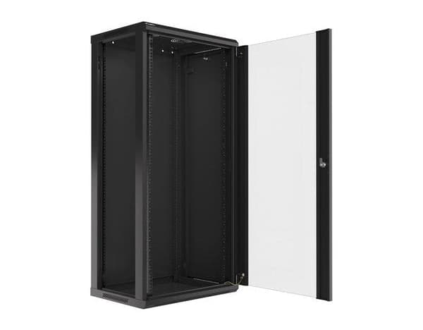 Lanberg WF01-6427-10B Rack Cabinet 27U Wall Mounted Black