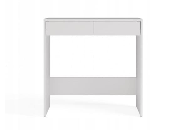 Topeshop MARINA 2S Desk White with 2 Drawers