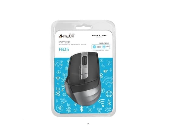 Mouse A4Tech FSTYLER FB35 Wireless 2.4GHz Bluetooth Optical 2000 dpi A4TMYS46717