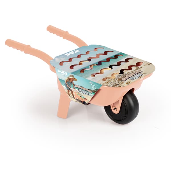 Dolu Wheelbarrow Beach Set with Accessories for Kids 2 Years+