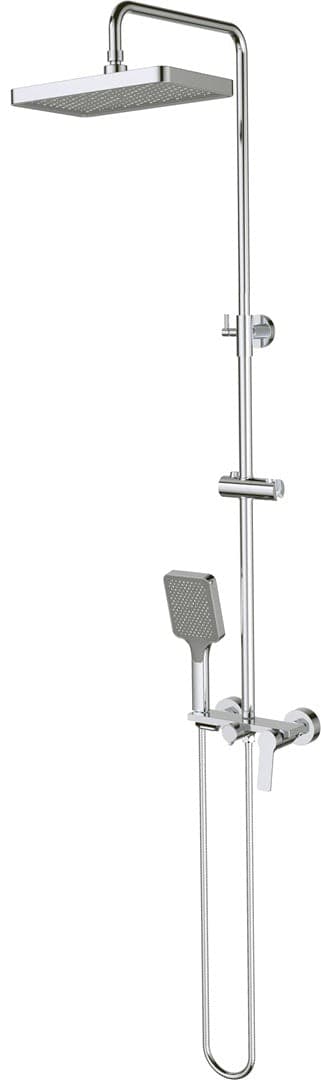 Deante Showerhead with Mixer Tap Chrome
