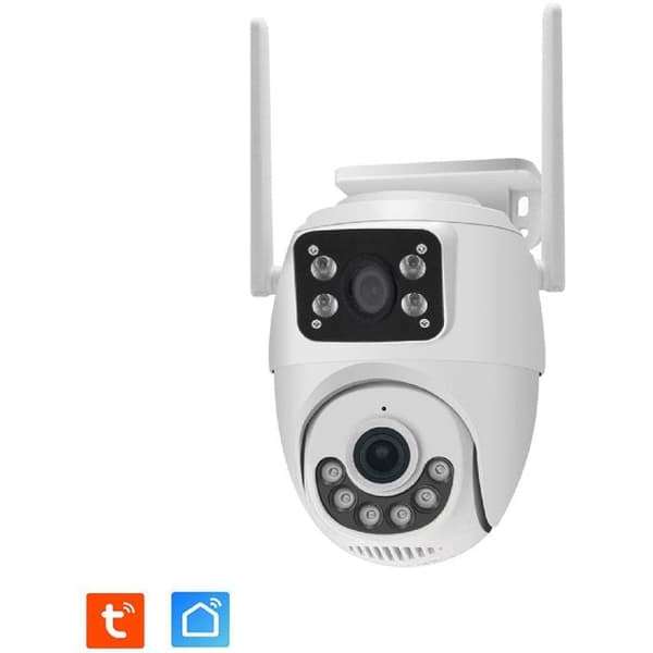 KYF Connected Outdoor Camera - Wi-Fi - Rotating PT - Dual 3MP