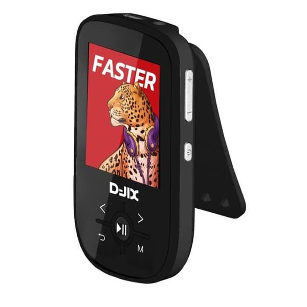 LOGICOM MP4 Player - C100 - 4GB - Bluetooth 4.0 - Black