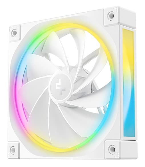 DeepCool FL12R WH-3 IN 1 Case Fan 12 cm White 3 pcs