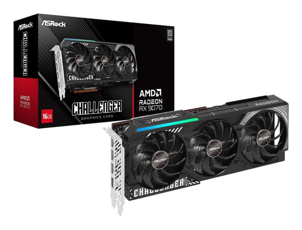 Asrock Challenger RX9070XT 16GB Graphics Card