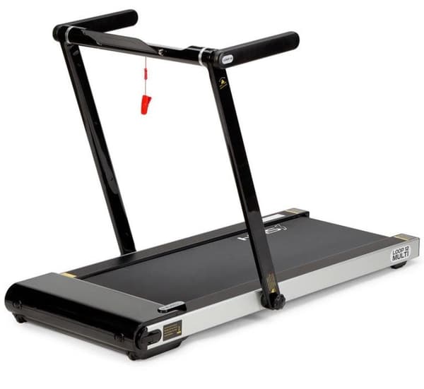 HMS LOOP12 MULTI Electric Treadmill with Desk 1-12 km/h Black