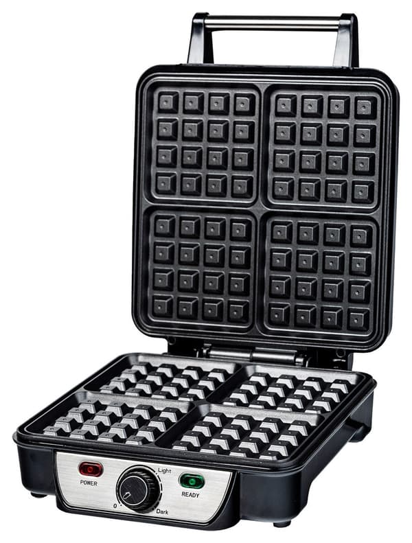 Ravanson Waffle Maker 1100W Black GR-7030