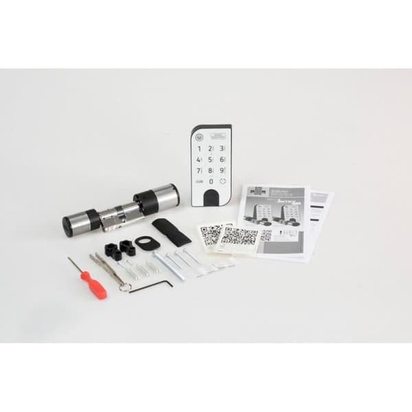 BURG-WÄCHTER secuENTRY easy 7601 Electronic Cylinder - Backlit Keypad IP53
