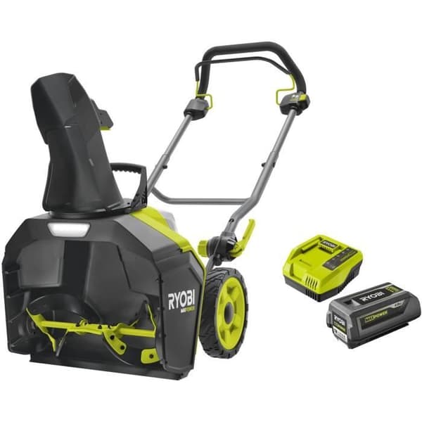 RYOBI 36V MAXPOWER Brushless Snow Blower - 45 cm Working Width - RY36STX45A-140