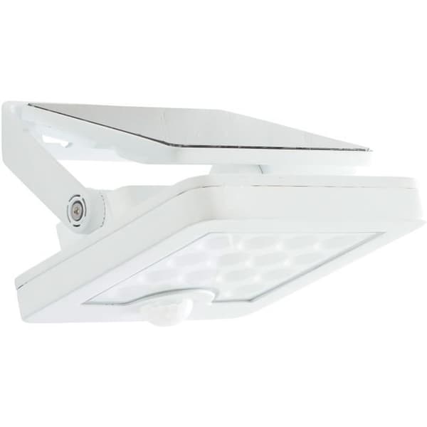 BRILLIANT Outdoor Wall Light - LUTON - LED - Solar Powered - Motion Sensor - 4W - White
