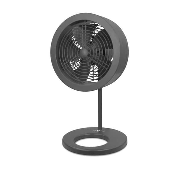 AIR AND ME Noas Table Fan - 32W - Ø20cm - Compact - Variable Speed Control - Black