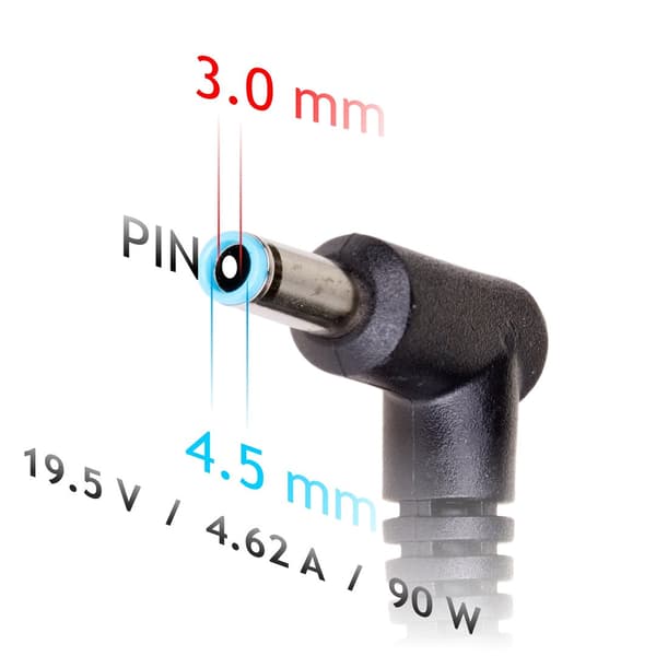 Akyga AK-ND-26 Power Adapter 90W 4.5x3.0 mm Black