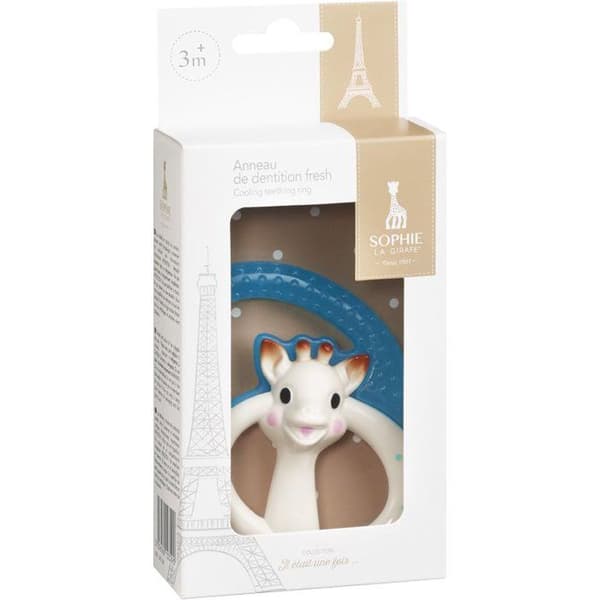 Sophie the Giraffe Teething Ring - Fresh - Refrigerate - Cooling Liquid