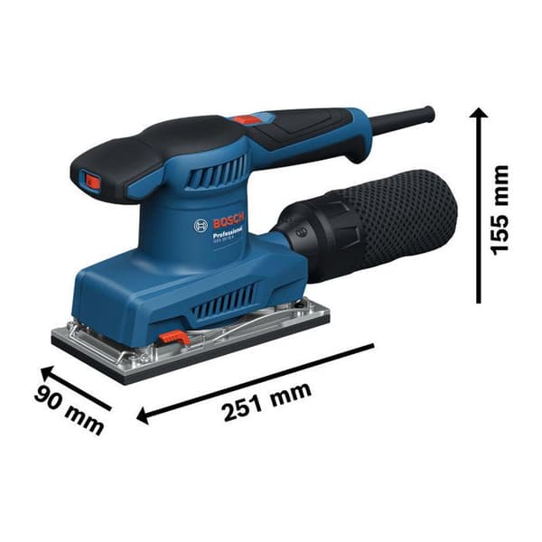 BOSCH GSS 20-18 A Professional Orbital Sander - 200W - 0601070101