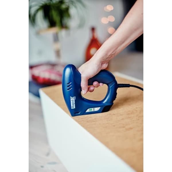 Rapid E-TAC Electric Stapler - For Staples and Nails - Case (Box + Stapler + Staples/Nails) - (5000576)