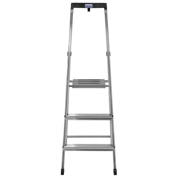 Krause Safety Folding Ladder Silver