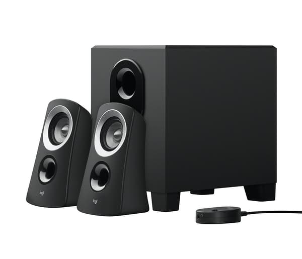 Logitech Z-313 - Speaker System - 2.1 Channel - 25 Watts - for PC