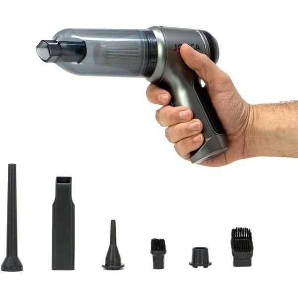 JOCCA Car Vacuum Cleaner - 2000 mAh - 2 speeds - Grey