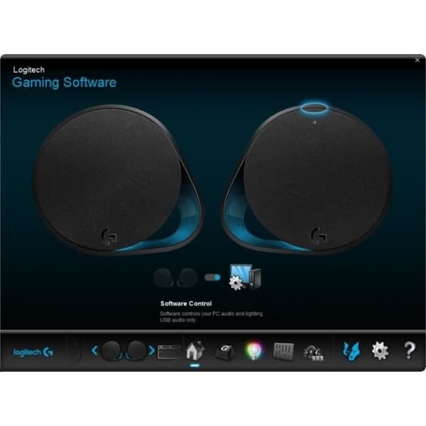 Logitech - G560 Wireless Gaming Speakers - RGB Lighting
