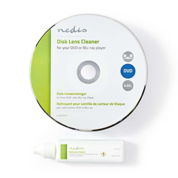 Nedis CLDK110TP Lens Cleaner Blu-ray DVD 20 Ml