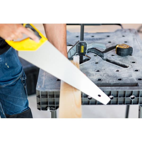Stanley FatMax Express Folding Workbench - Robust Portable Design - 85 x 60 cm Work Surface