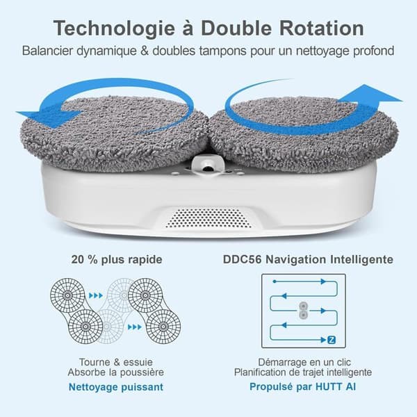 HUTT DDC56 Window Cleaning Robot - Dual Water Spray - Protection System