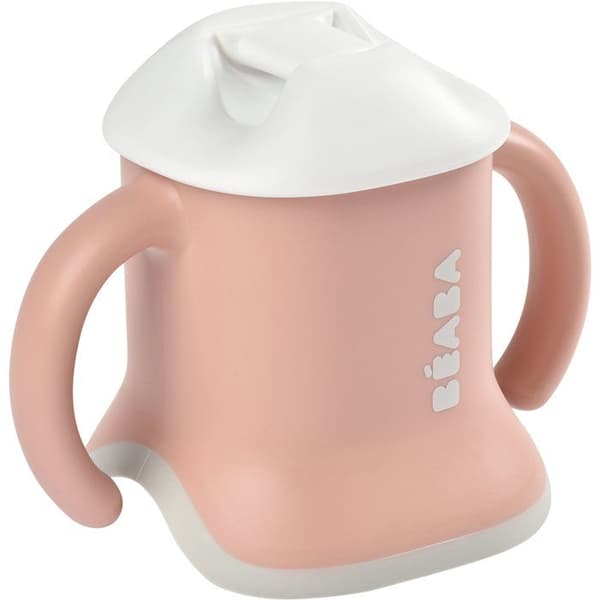 BEABA 3-in-1 Cup - Evoluclip - Old Rose
