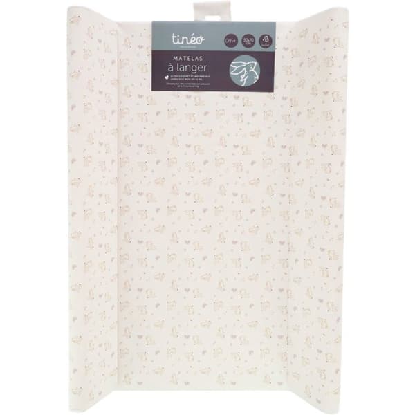 TINEO Changing Mat - PROFILE - PVC - Rabbits - 50x70 cm