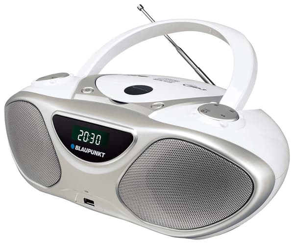 Blaupunkt BB14WH CD Player CD Recorder Silver White