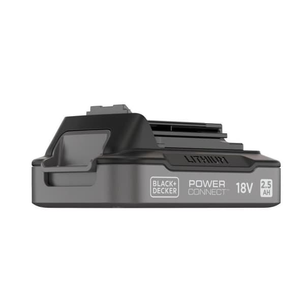 BLACK+DECKER 18V Battery - 2.5Ah BDL2518S-XJ with Charge Indicator