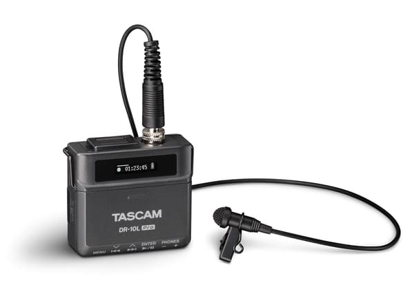 Tascam DR-10 L Pro Digital Recorder with Lavalier Microphone