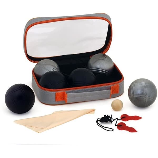 K-RO Double Pétanque Set - 6 Boules - 720 g