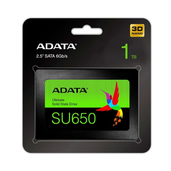 ADATA SU650 2.5 1TB SATA III 3D NAND SSD