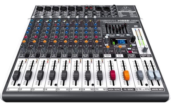 Behringer X1222USB Audio Mixer 12 Channels