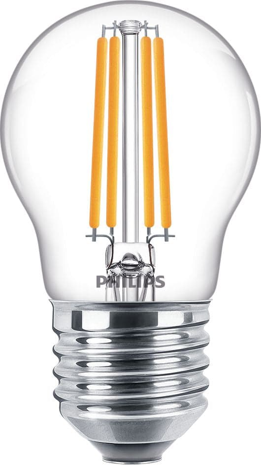 Philips LED Classic 60W E27 Warm White Bulb P45 Srt4